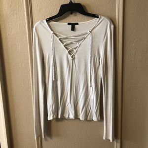 Long Sleeve Criss Cross